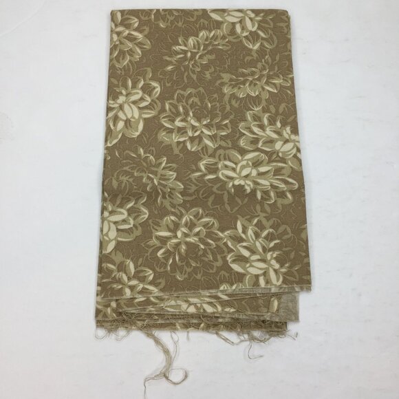 1/2 Yd Yard RJR Fashion Fabrics Jinny Beyer Quilting Blend Floral Flowers Beige - Picture 1 of 5